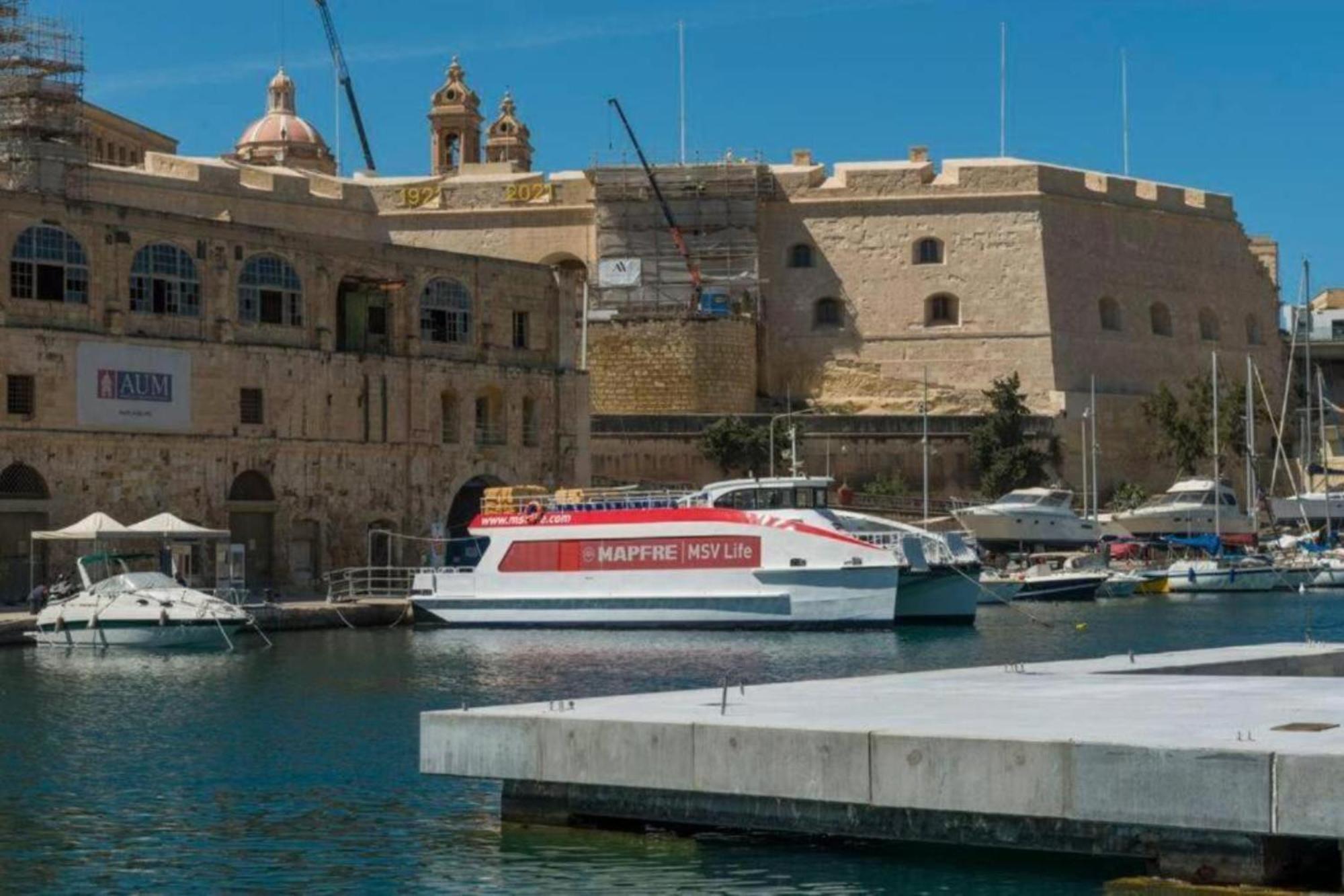 Authentic 1St Fl Apartment At The 3 Cities Marina Cospicua Eksteriør billede